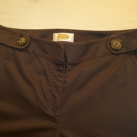 Talbots Stretch Dark Brown Pants Size 4 - Picture 4 of 8